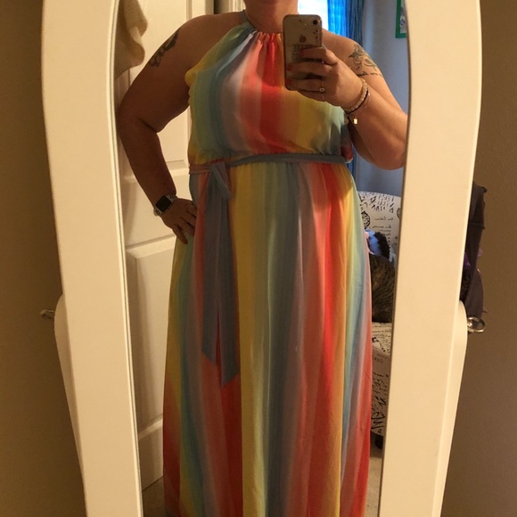 Modcloth Dresses & Skirts - ModCloth illuminated elegance chiffon maxi dress